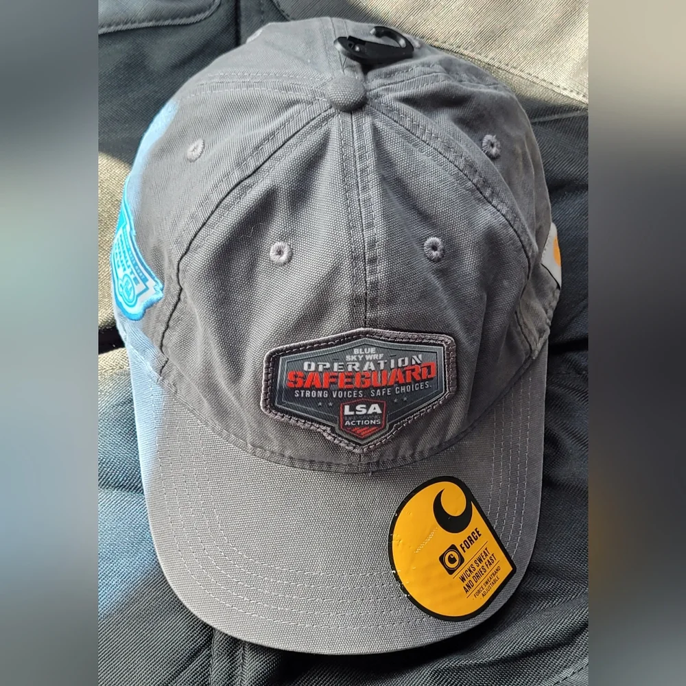 Carhartt Gray Cap with Patch - Picture 3 of 7